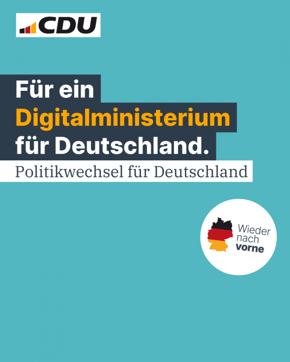 Für ein Digitalministerium für Deutschland. (4:5)
