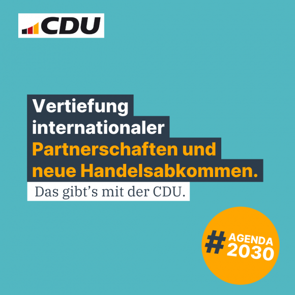 Internationale Partnerschaften und neue Handelsabkommen