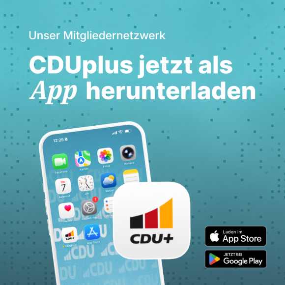 CDUplus Werbung (1080x1080 Pixel)