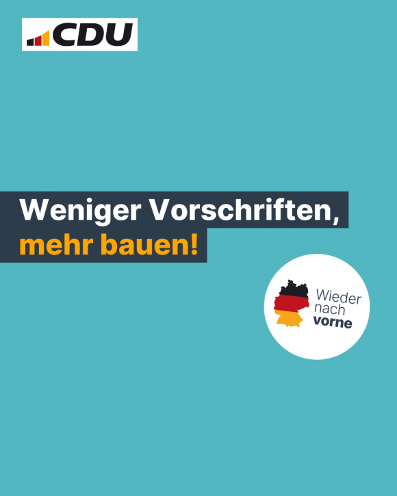 Weniger Vorschriften, mehr bauen! (4:5)