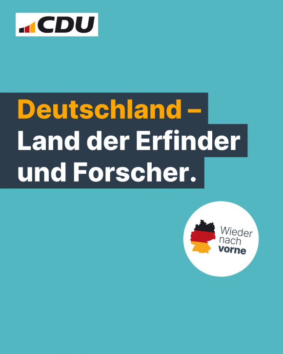 Deutschland – Land der Erfinder und Forscher. (4:5)