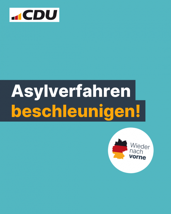 Asylverfahren beschleunigen! (4:5)