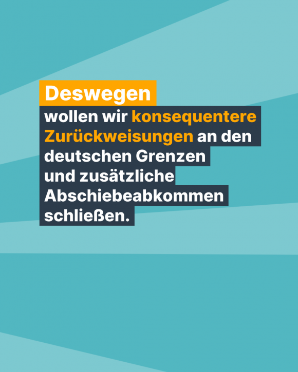 Swipe 3 zum Thema Politikwechsel – Migration (4:5)
