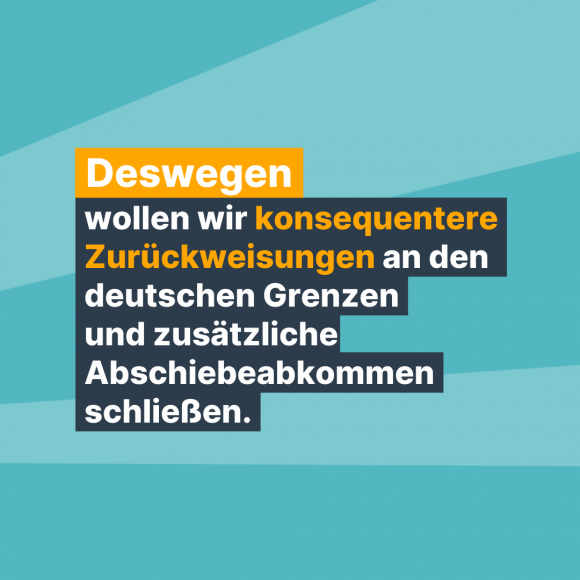 Swipe 3 zum Thema Politikwechsel – Migration
