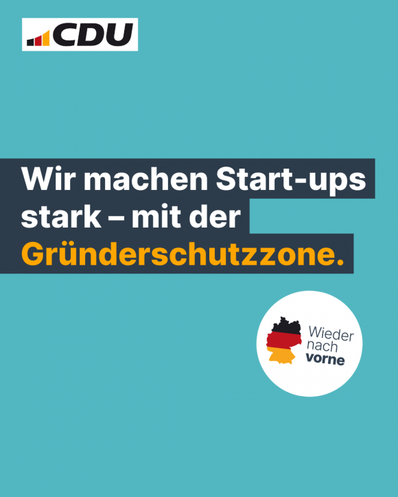 Wir machen Start-ups stark – mit der Gründerschutzzone. (4:5)