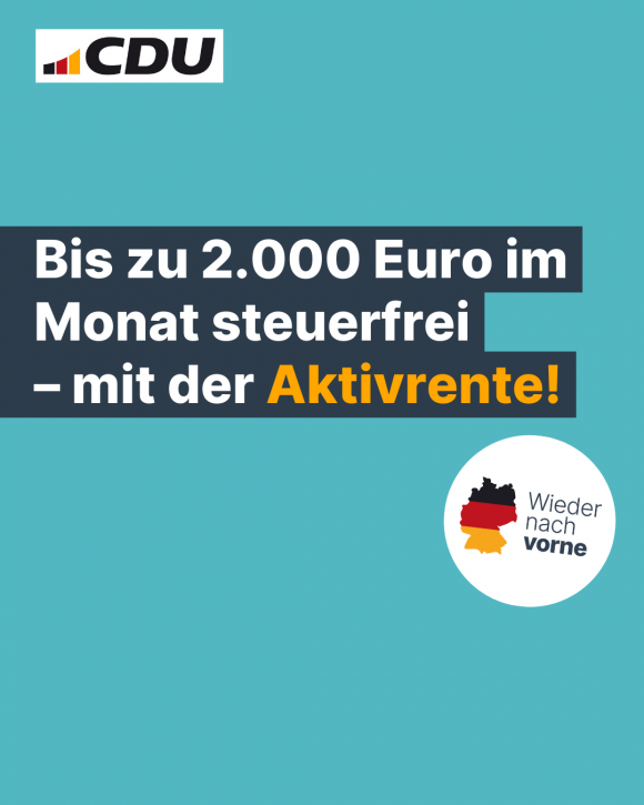Bis zu 2.000 Euro im Monat steuerfrei – mit der Aktivrente! (4:5)