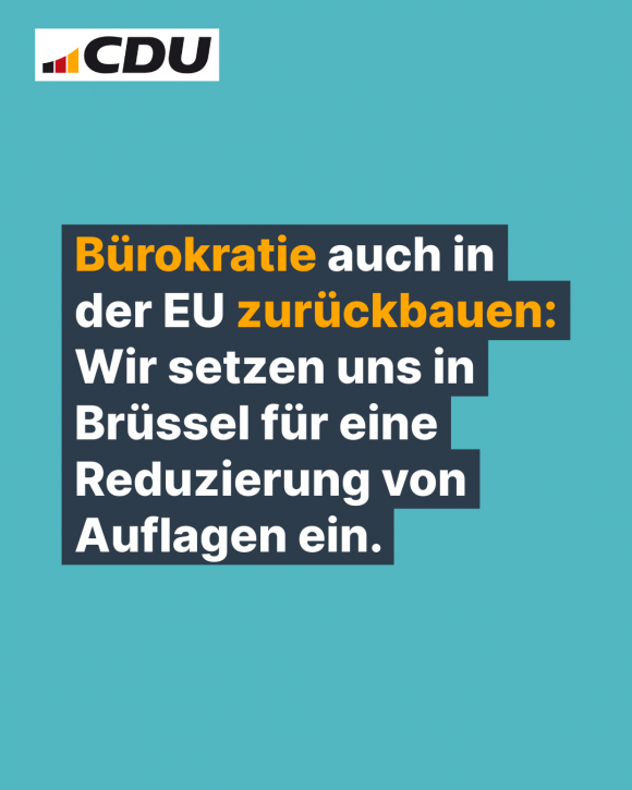 Bürokratie zurückbauen