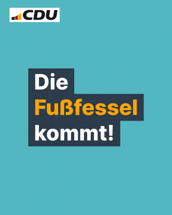 Fußfessel kommt