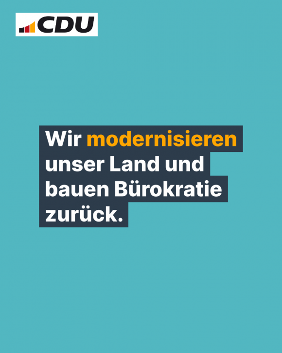 Land modernisieren Bürokratie zurückbauen