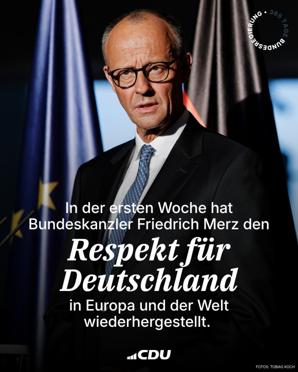 Respekt für Deutschland