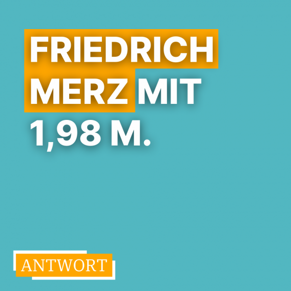 Antwort 3 - Körpergröße