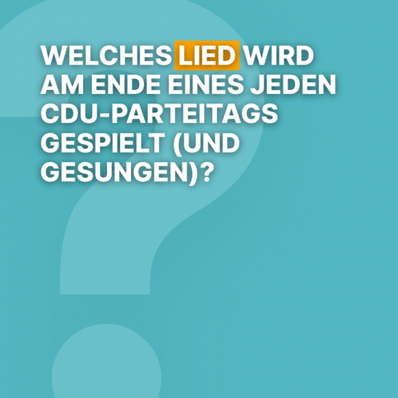 Frage 10 - Nationalhymne