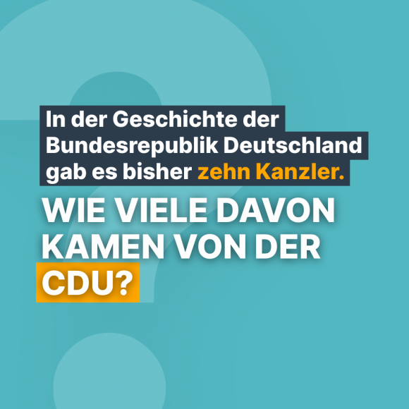 Frage 5 - Anzahl der Kanzler