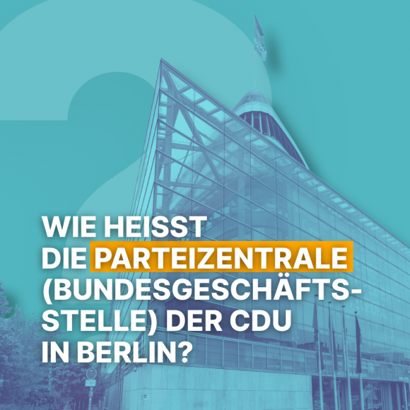 Frage 6 - Parteizentrale