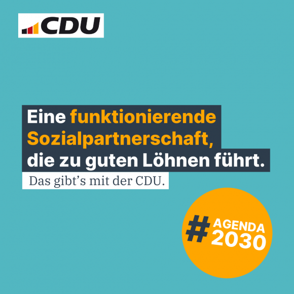 Funktionierende Sozialpartnerschaft