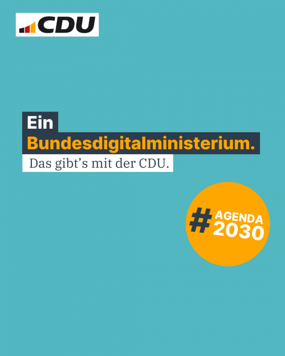 Ein Bundesdigitalministerium. (4:5)