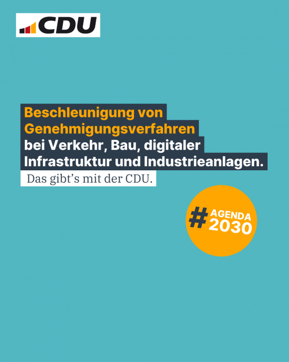 Beschleunigung von Genehmigungsverfahren (4:5)