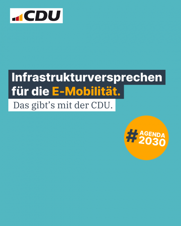 Infrastrukturversprechen für die E-Mobilität. (4:5)