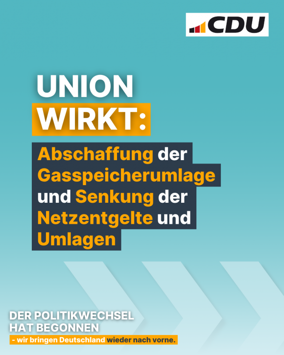Abschaffung der Gasspeicherumlage
