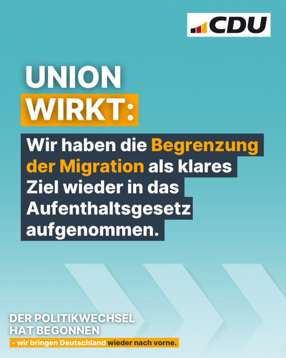 Begrenzung der Migration