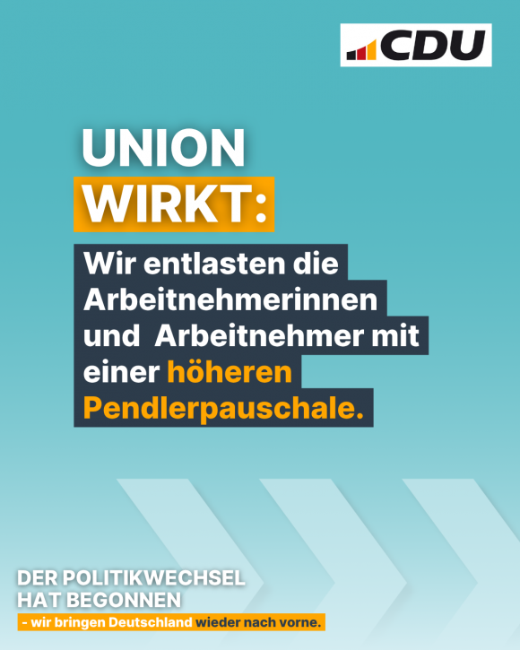 Erhöhung der Pendlerpauschale