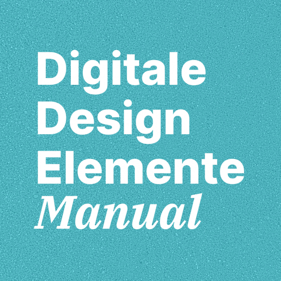 Digitale Design Elemente Manual