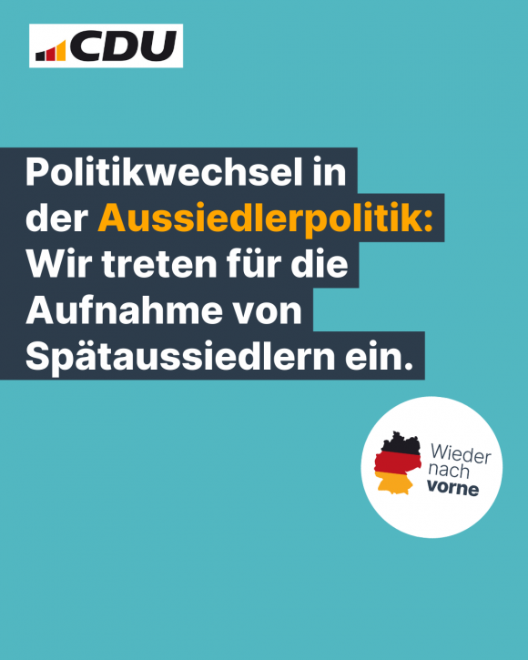 Politikwechsel in der Aussiedlerpolitik (4:5)