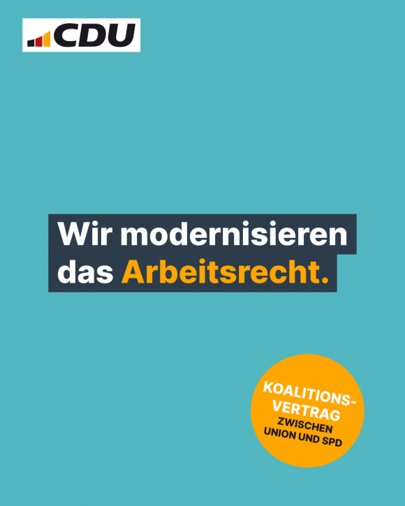 Wir modernisieren das Arbeitsrecht