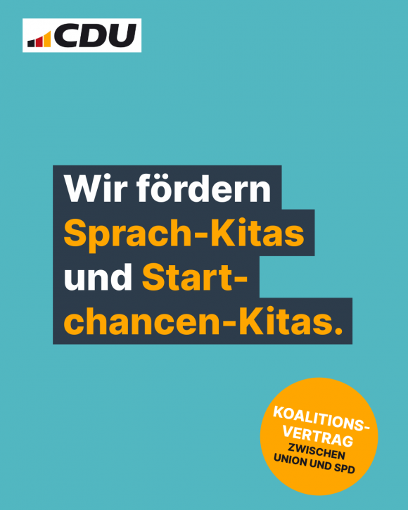Wir fördern Sprach-Kitas und Startchancen-Kitas