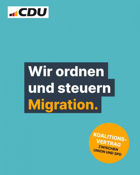 Wir ordnen und steuern Migration