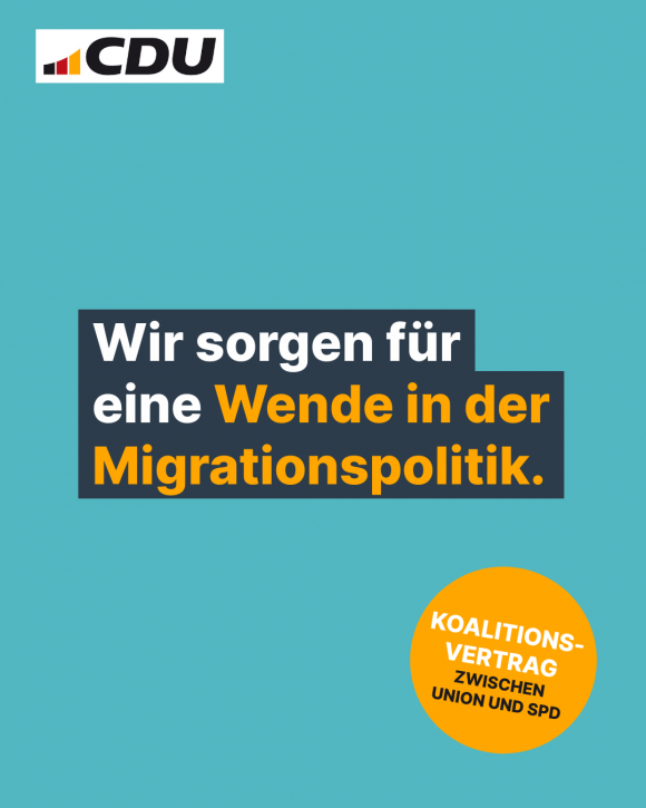 Wir sorgen für eine Wende in der Migrationspolitik