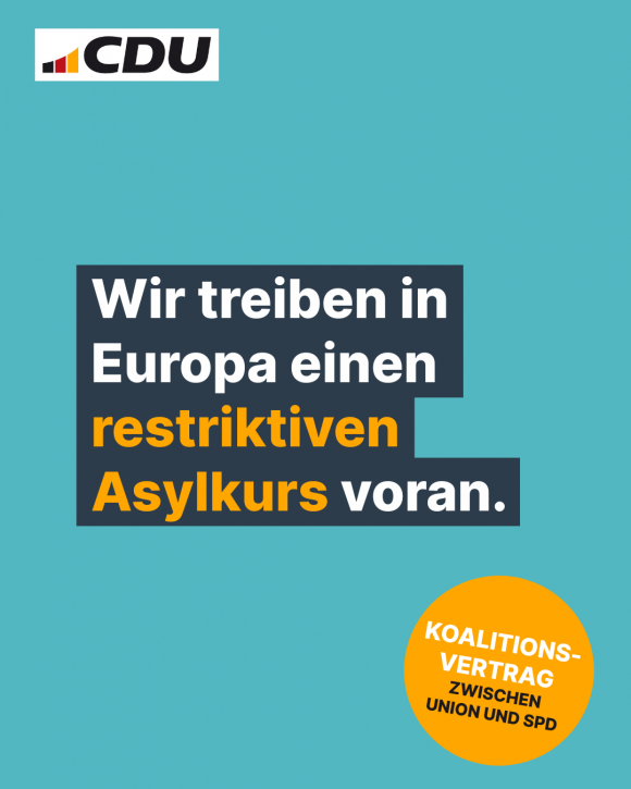 Wir treiben in Europa einen restriktiven Asylkurs voran
