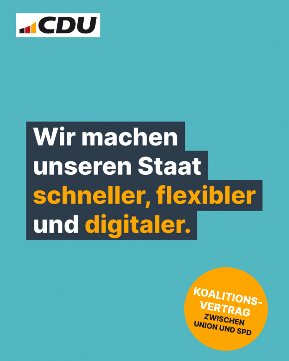 Wir machen unseren Staat schneller, flexibler und digitaler