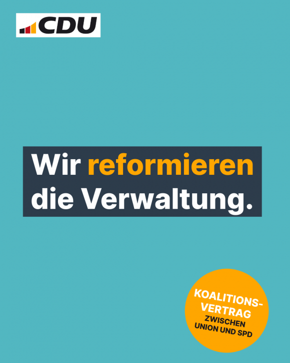 Wir reformieren die Verwaltung