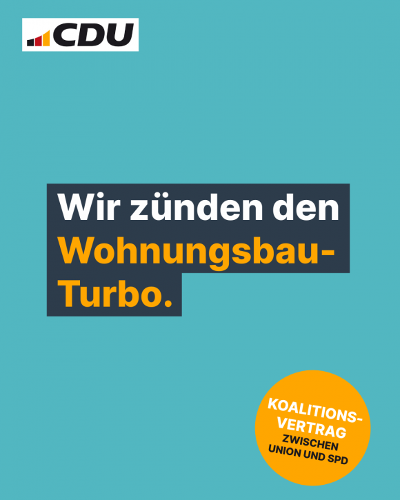 Wir zünden den Wohnungsbau-Turbo
