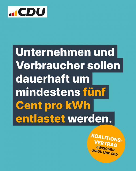 Unternehmen und Verbraucher sollen dauerhaft um mindestens fünf Cent pro kWh entlastet werden.png