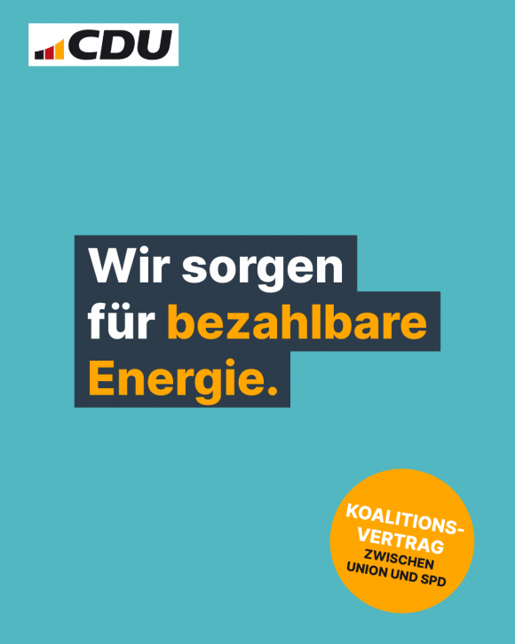 Wir sorgen für bezahlbare Energie