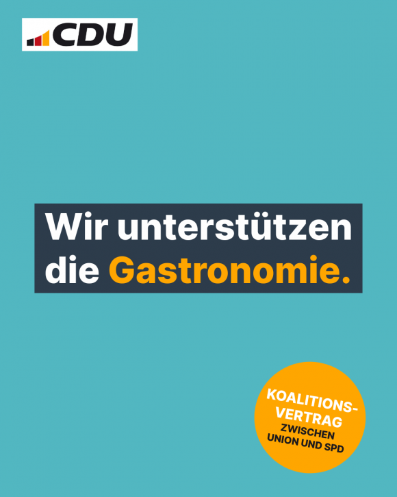 Wir unterstützen die Gastronomie