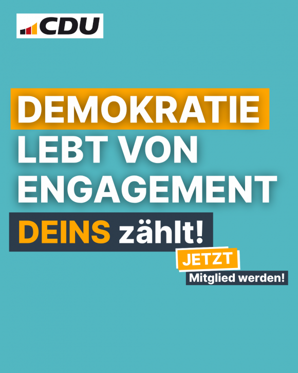 Demokratie lebt von Engagement