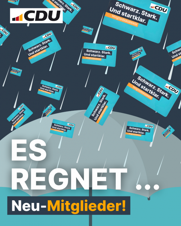 Es regnet Neu Mitglieder