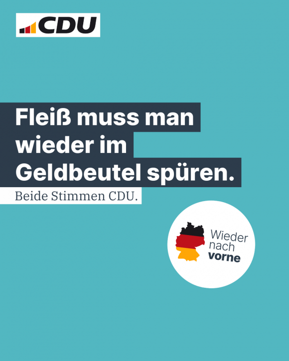 Fleiß muss man wieder im Geldbeutel spüren. (4:5)