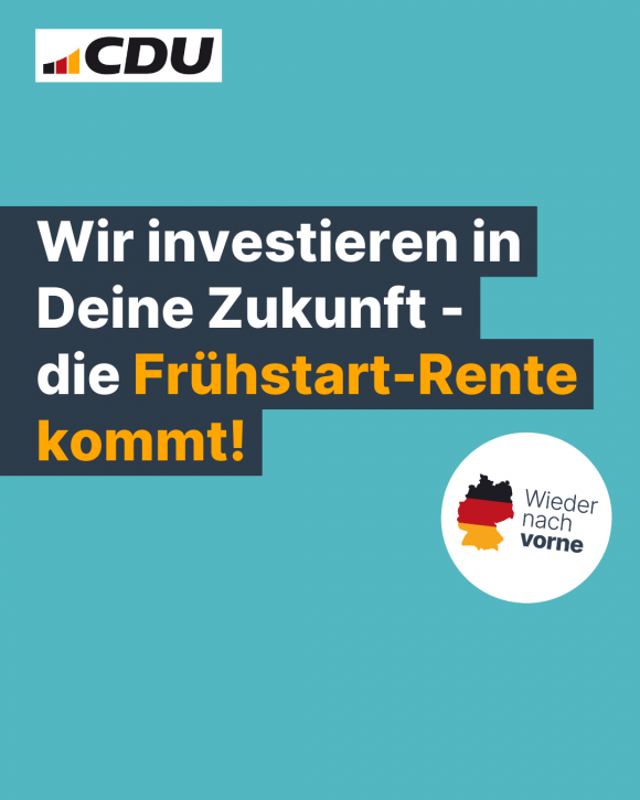 Wir investieren in Deine Zukunft - die Frühstart-Rente kommt! (4:5)