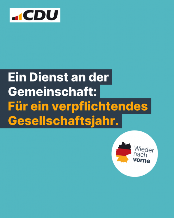 Ein Dienst an der Gemeinschaft: Für ein verpflichtendes Gesellschaftsjahr. (4:5)