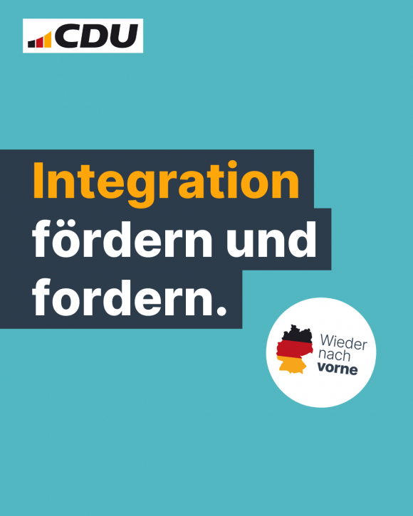 Integration fördern und fordern. (4:5)