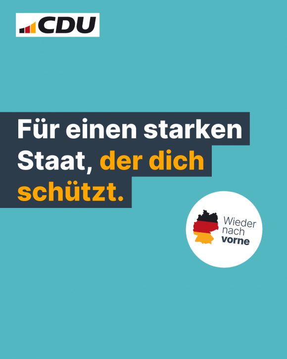 Für einen starken Staat, der dich schützt. (4:5)