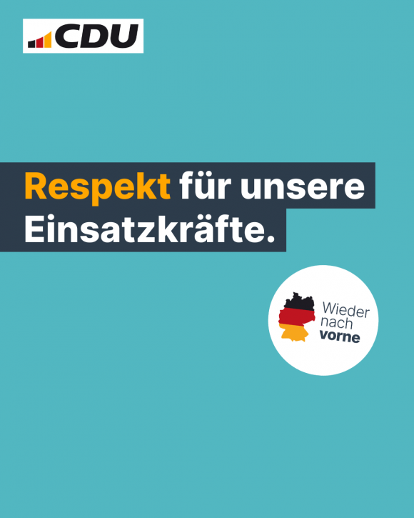 Respekt für unsere Einsatzkräfte. (4:5)