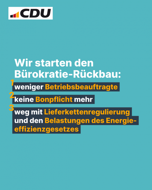 Swipe 9 zum Thema Sofortprogramm für Wohlstand und Sicherheit