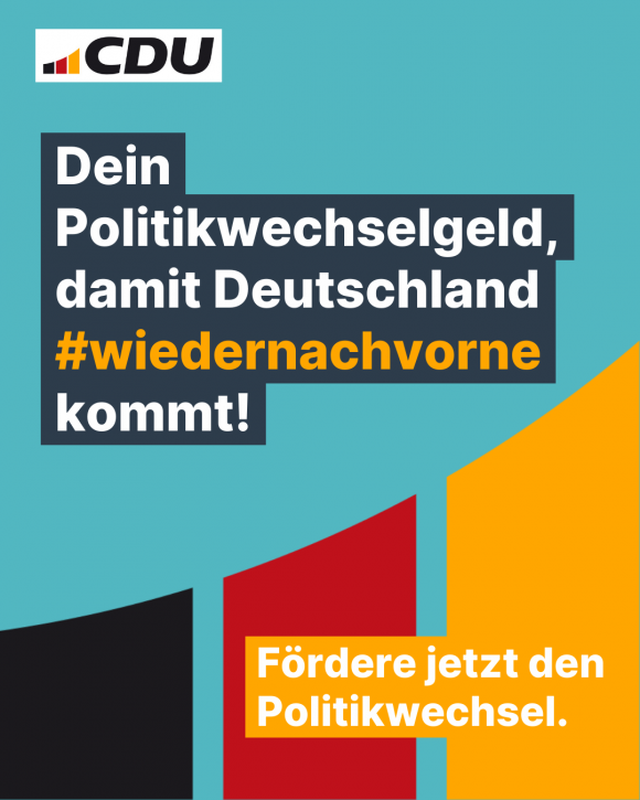 Dein Politikwechsel damit Deutschland wieder nach vorne kommt